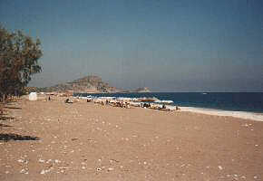 the Beach of Afandou