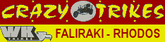Crazy Trikes, Trike-Verleih auf Rhodos