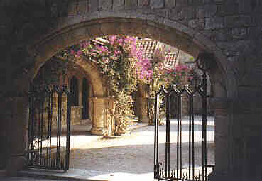 Innenhof des Klosters