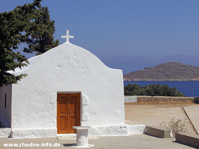 Chalki - kleine Kapelle in Nimborio