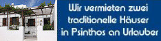 2 Ferienh�user im traditionellen Stil im Dorf Psinthos, Rhodos