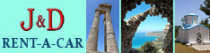 Infos zur Autovermietung J&D Rent A Car, Faliraki - Rhodos
