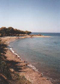 Der Strand bei Kamiros