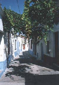 an alley